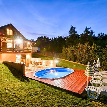 Вилла Jungle House With Private Pool And Hot Tub Sveti Ivan Zelina Экстерьер фото